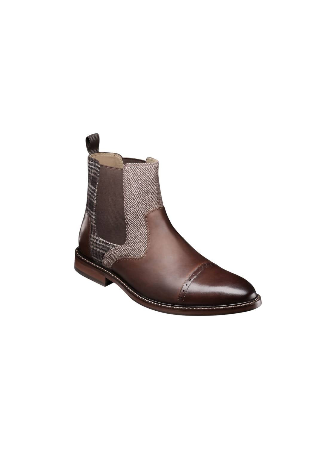 Stacy Adams - Men's Finney Cap Toe Chelsea Boots