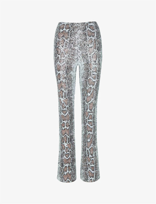 SEQUIN ANIMAL FLARE LEGGING