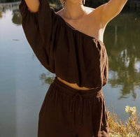 Kylie Paige - Lina One Shoulder Top