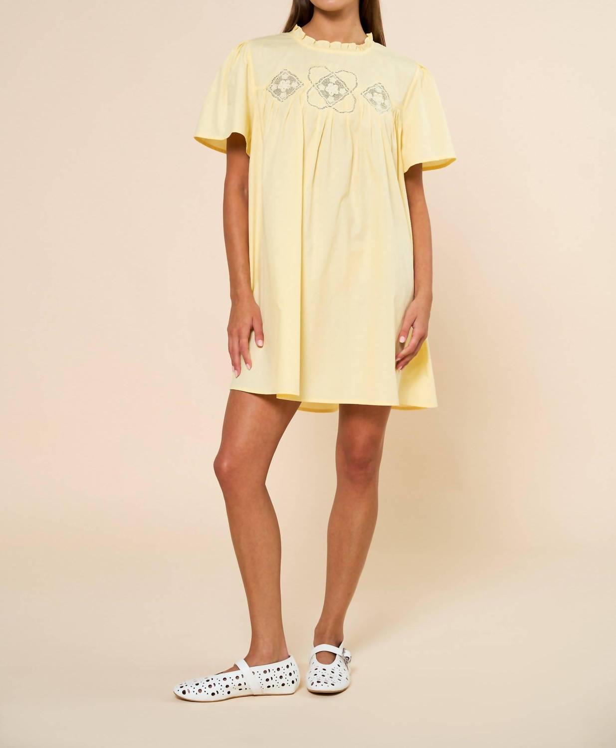 Lalavon - Babydoll Mini Dress