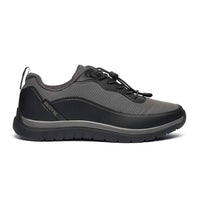 Anodyne Men's No. 16 Sport Sprinter Shoes - Wide in black - men's shoe - detail view