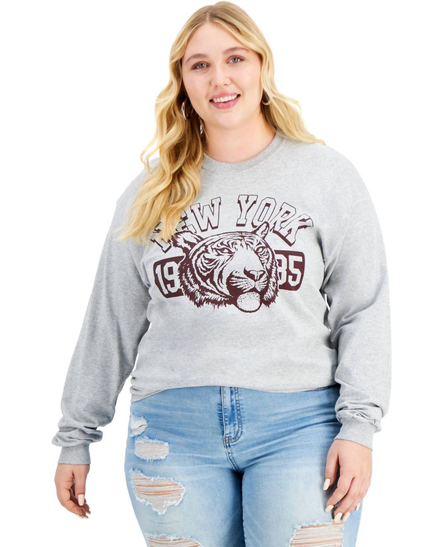 Love Tribe - Trendy Plus Size Cotton Graphic T-shirt