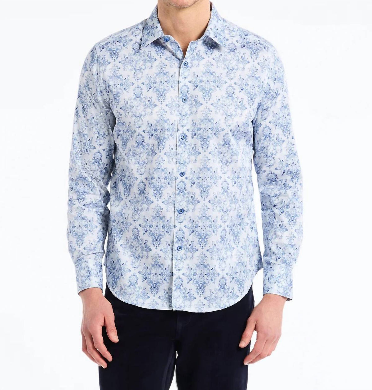 Robert Graham - Delancey Long Sleeve Woven Shirt