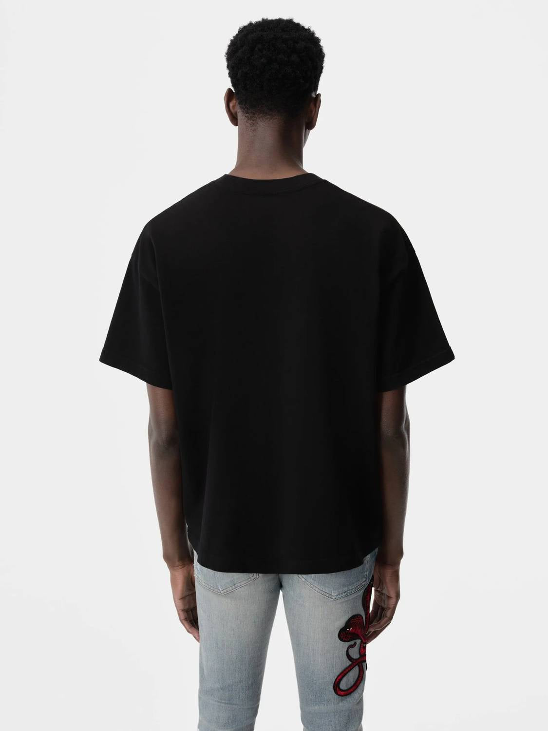 Amiri - Men's Snake Short Sleeve T-shirt