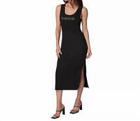 Bebe - Rhinestone Logo Dress