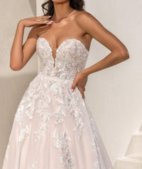 Kitty Chen Couture - Lucy Strapless Wedding Dress