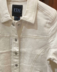 Fdj - Women's Cropped Snap Closure Jacket