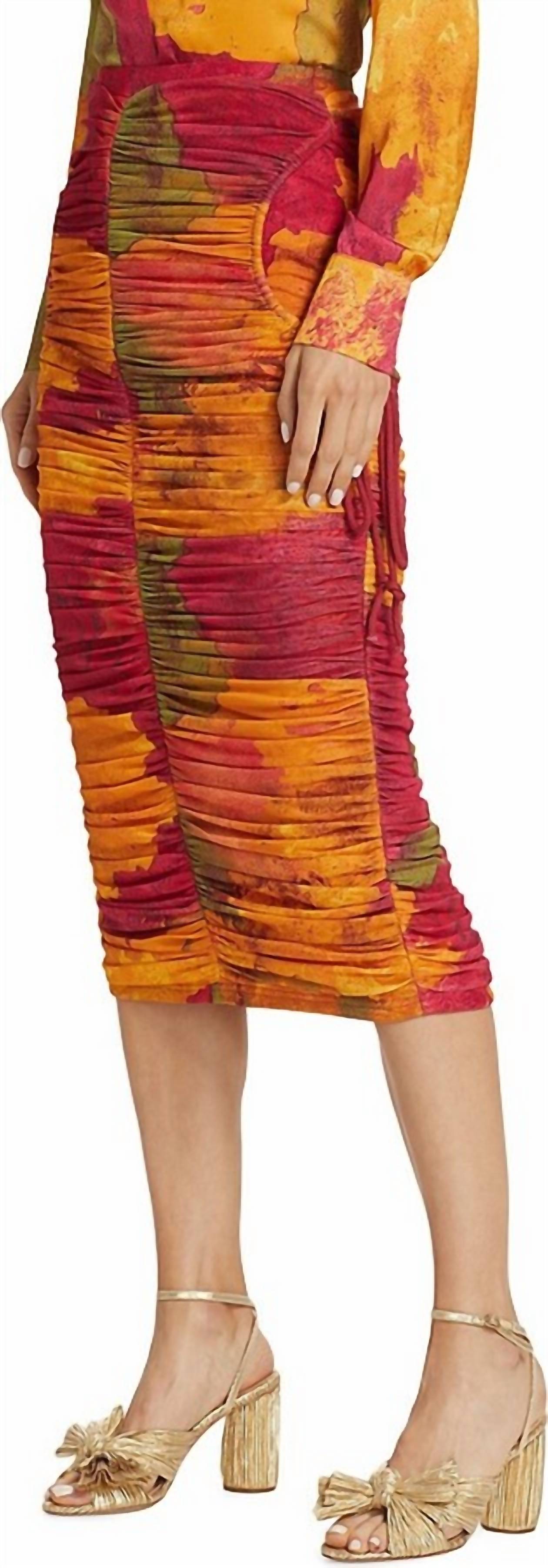 Andrea Iyamah - Taka Mesh Midi Skirt