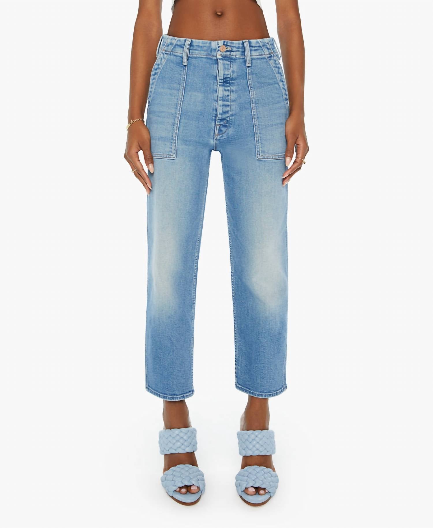 Mother - Women's Patch Pocket Private Jeans