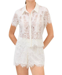 Allison New York - Sparrow French Lace Shorts