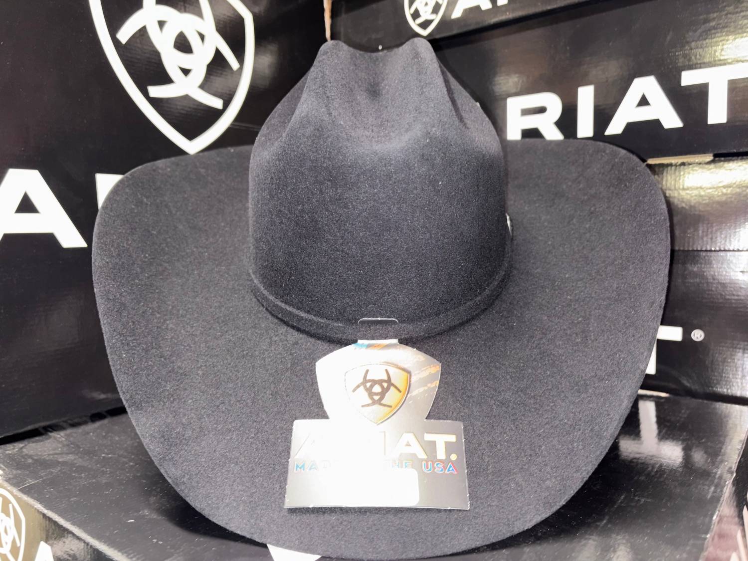 Ariat - Unisex - Fur Felt 6x Ranchers Crown Western Hat
