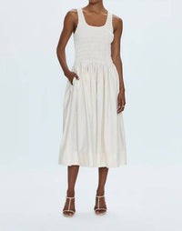 Pistola - Alessia Smocked Drop Waist Dress