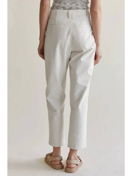Crescent - Marcello Linen Pleated Pant