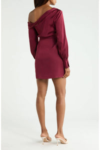 Simkhai - Cameron One-shoulder Long Sleeve Dress