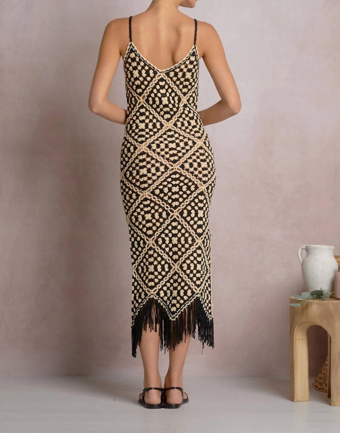 Elan - Aleki Crochet Maxi Dress