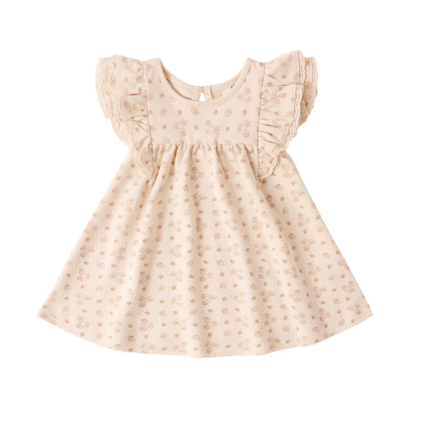 Quincy Mae - Girl's Flutter Dress