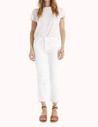 Mother - Insider Crop Step Fray Jeans