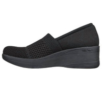 Skechers Women's Pier-lite Wedge in black - women's shoe