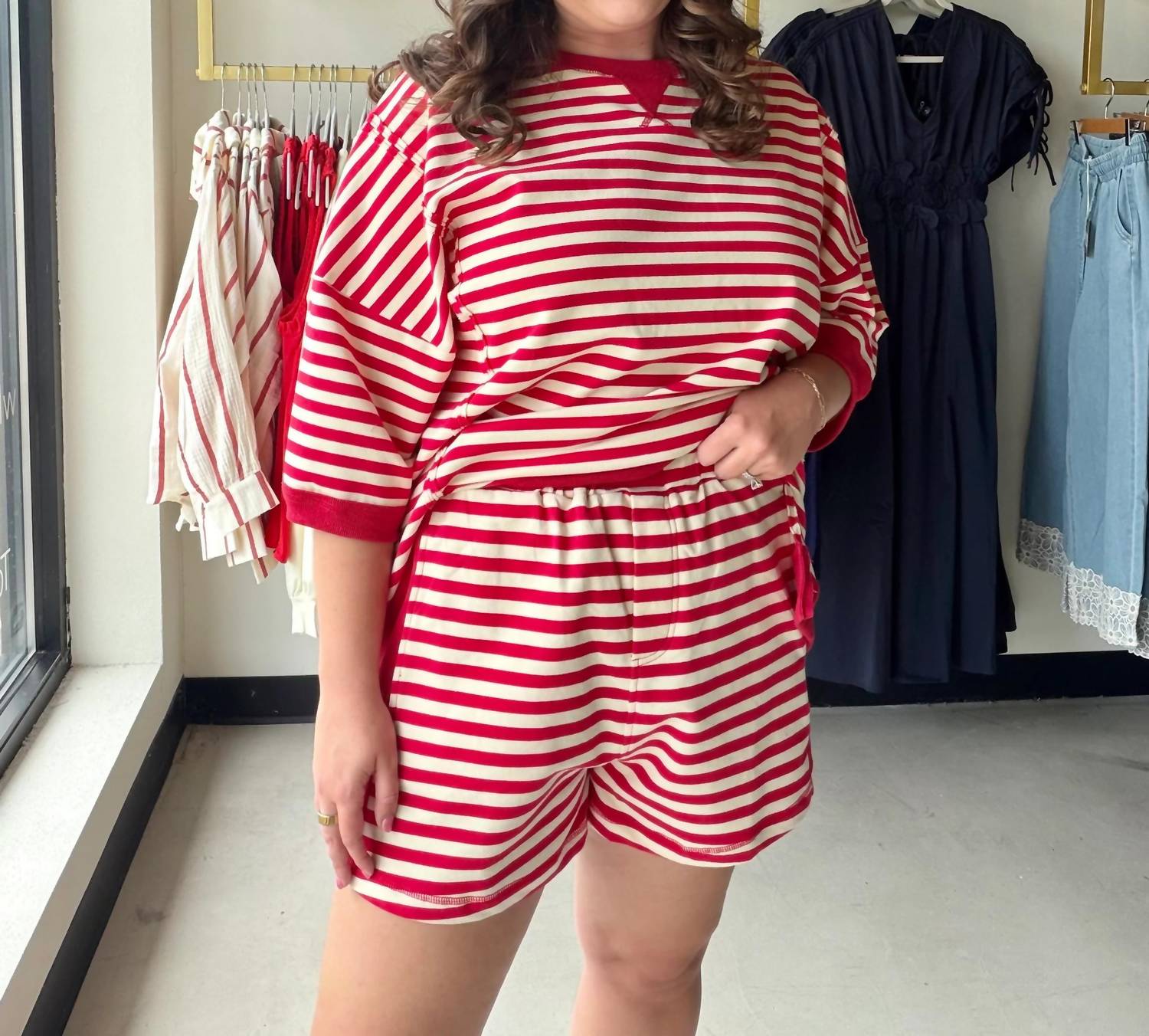Very J - Women's Oversized Lounge Set