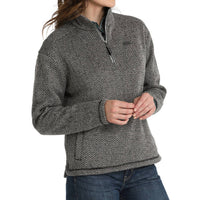 Cinch - Herringbone Sweater Knit Pullover
