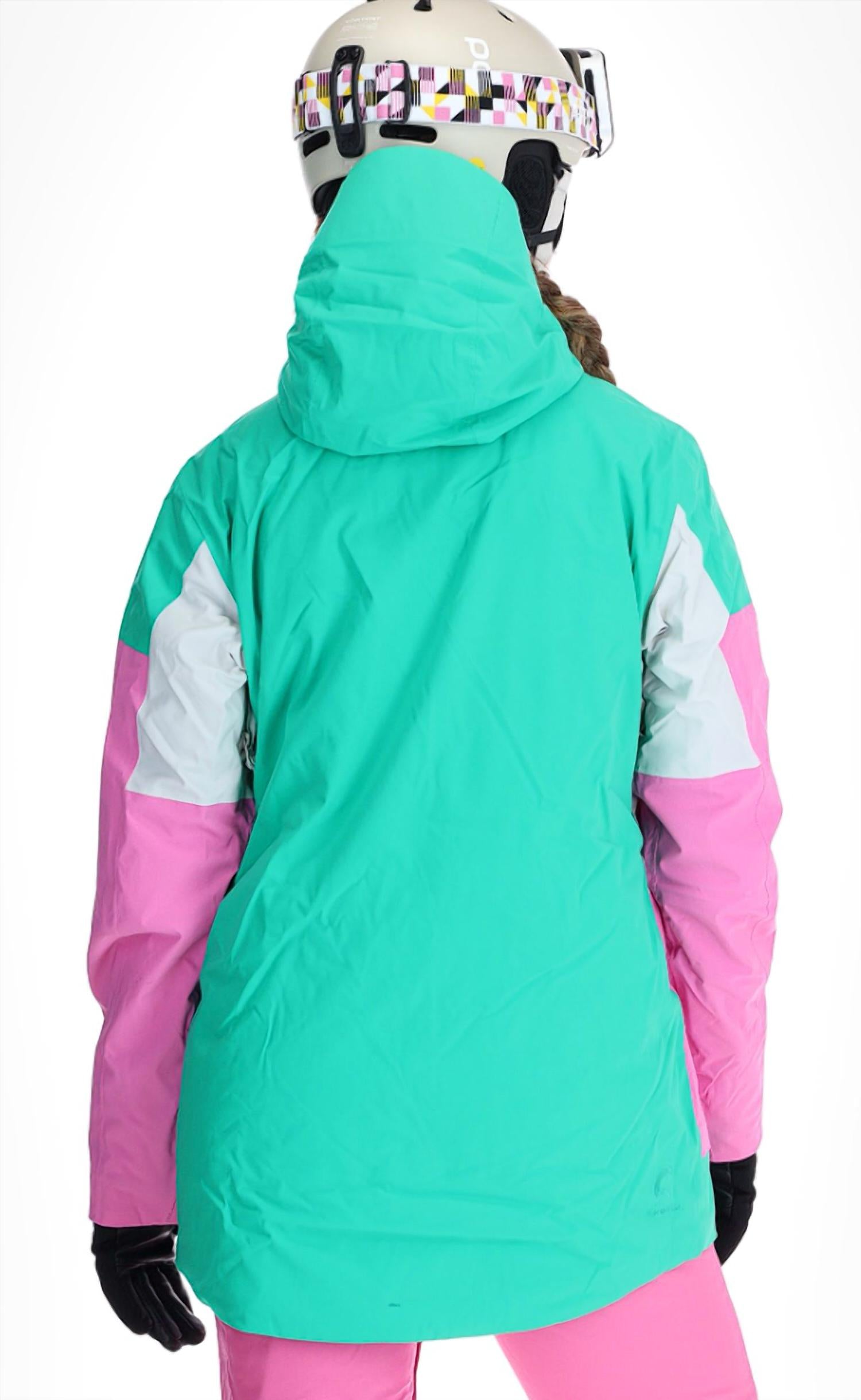 Picture Organic Clothing Haakon Jacket in emerald - women's jacket - detail view