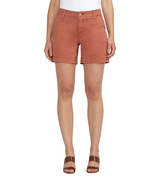 Jag - Fabric Dyed Chino Mid Rise Shorts