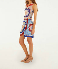 Farm Rio - Royalty Scarf Mini Skirt