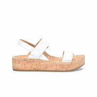 Born Women's Sloan Sandal in white 1 - women's sandal - detail view