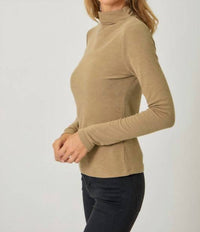 Mystree - Mock Neck Layering Top