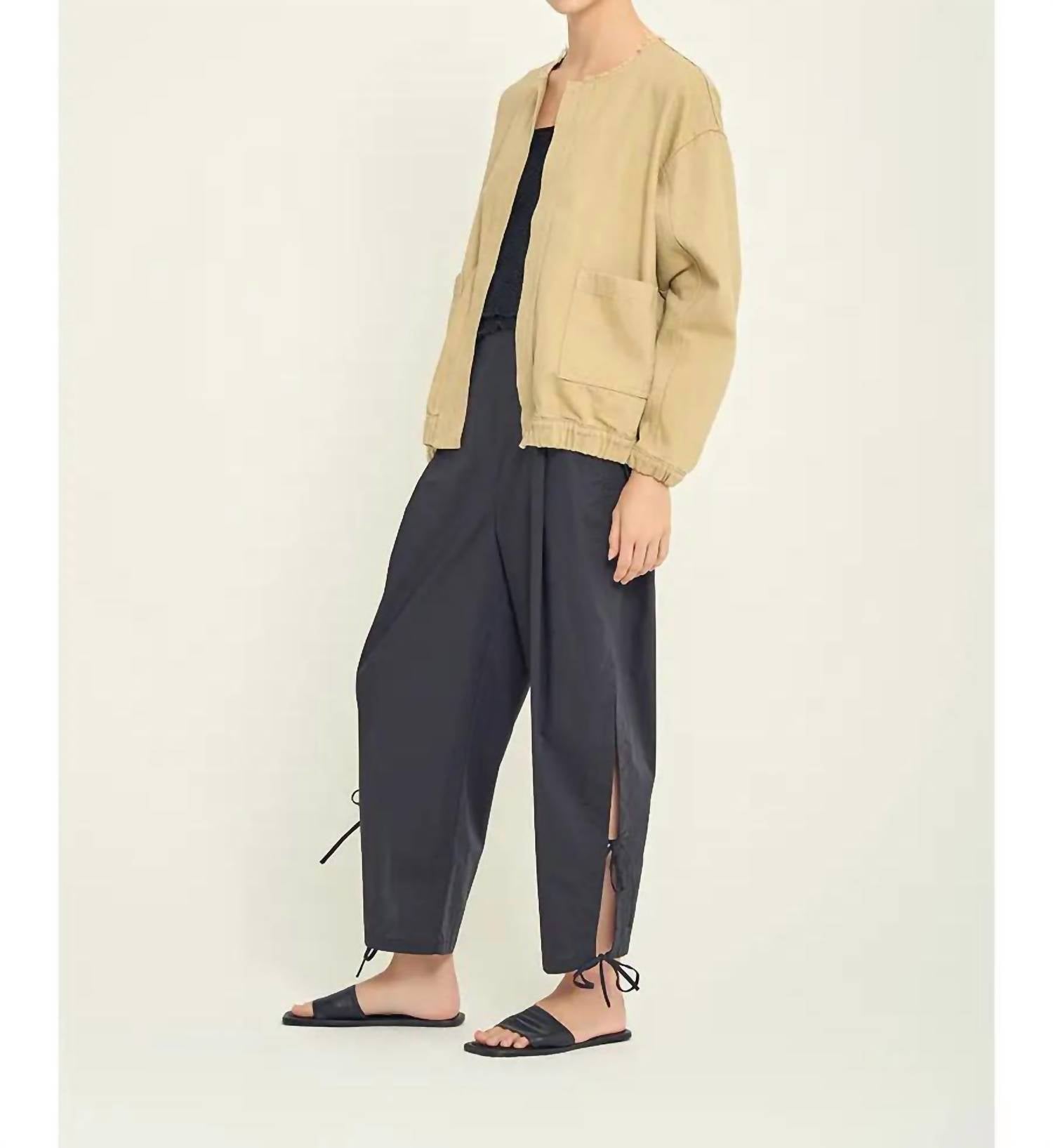 Grade & Gather - Placket Denim Jacket