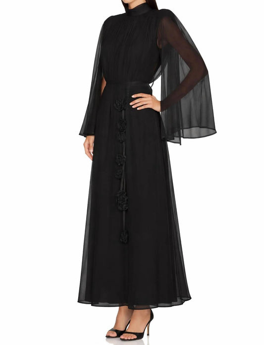 Elliatt - Melissa Cape Maxi Dress