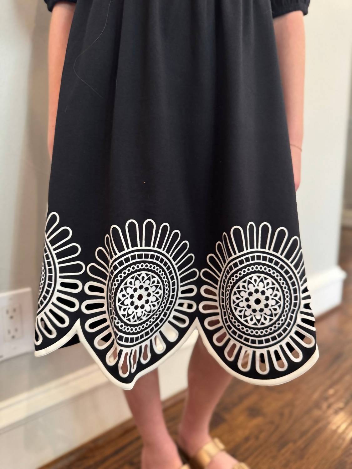 Milon - Girl's Laser Cut Dress