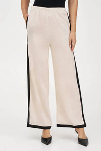 M Made In Italy - Flowy Pants With Side Stripe