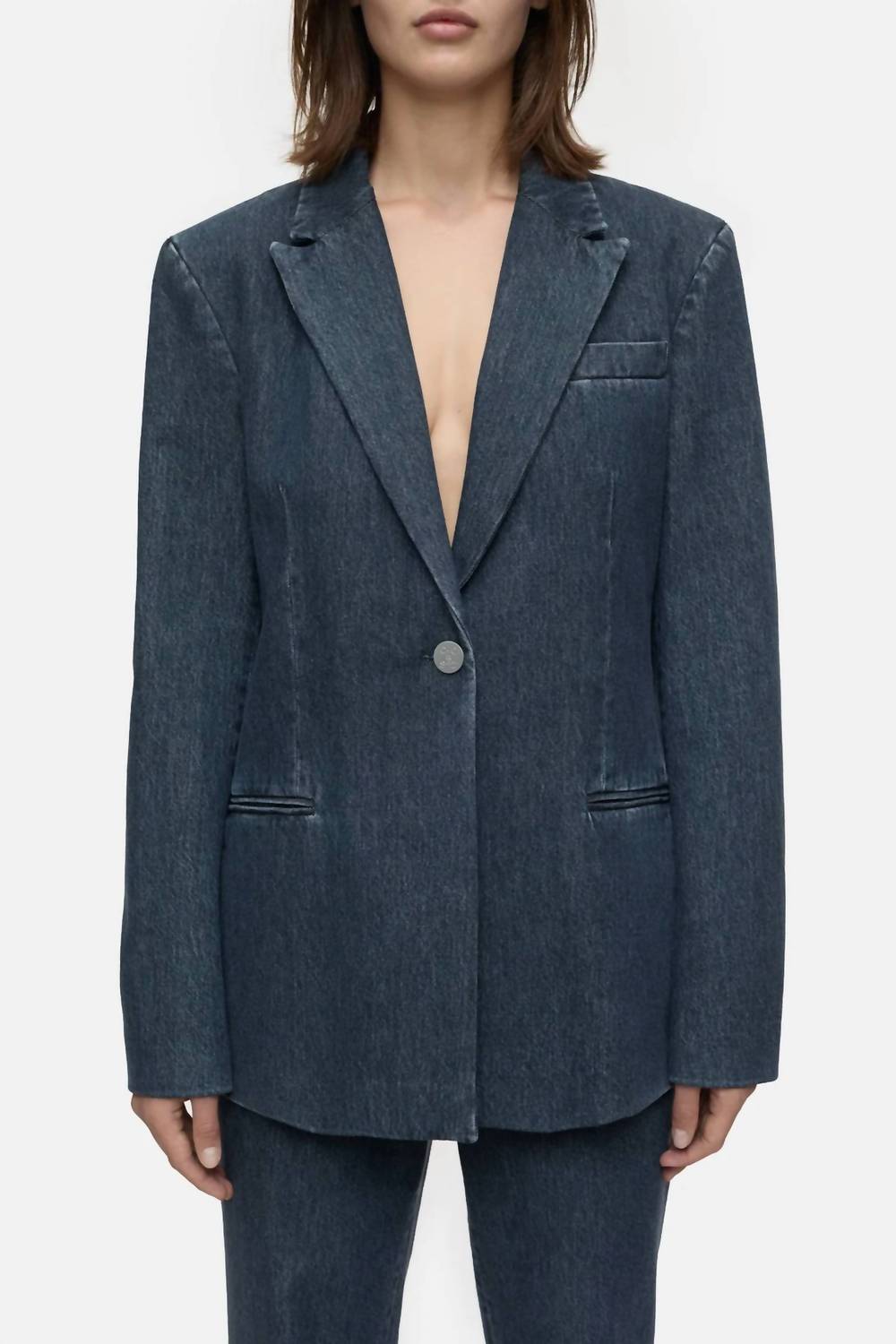 Closed - Slim Rigid Denim Blazer