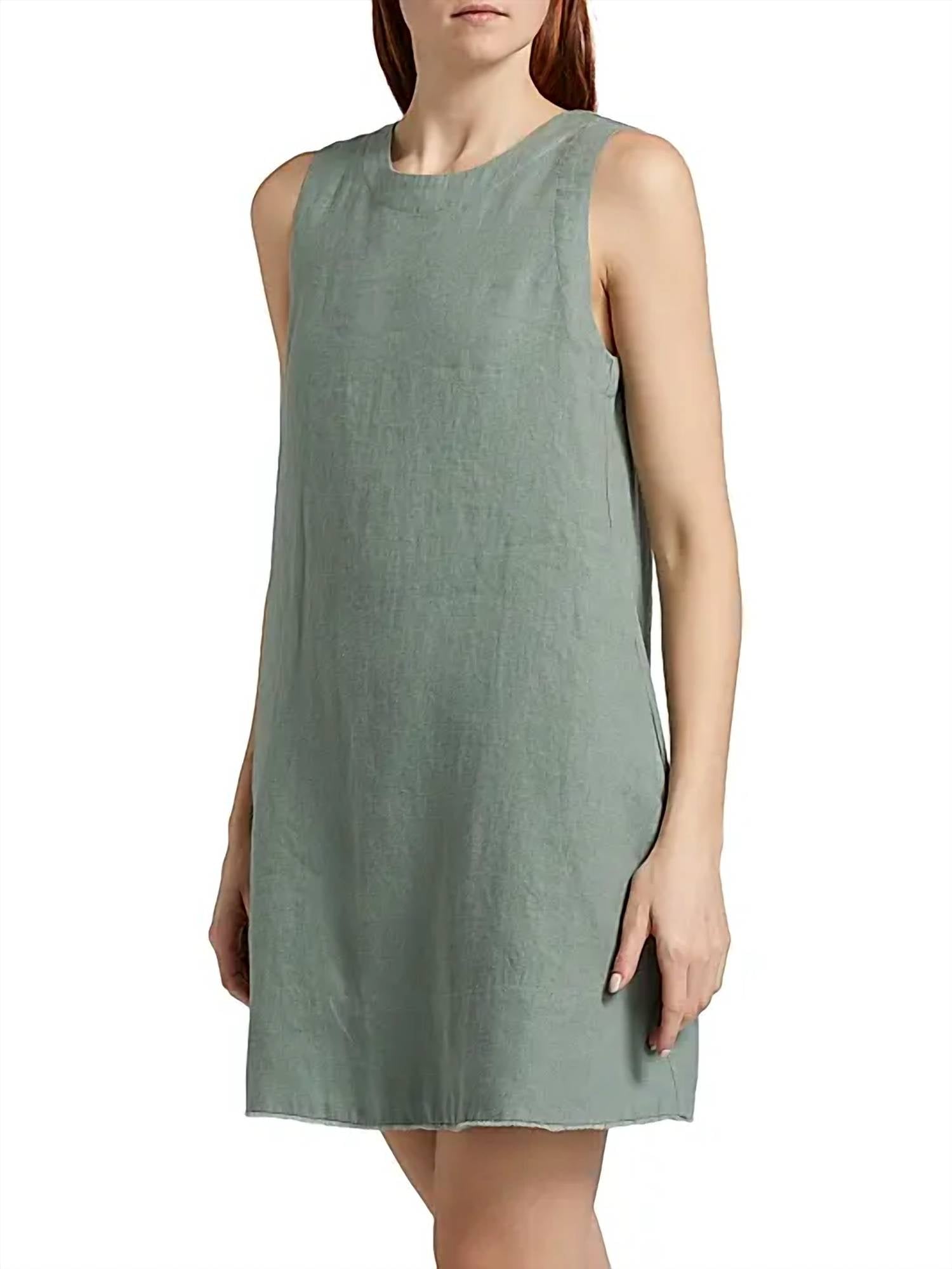 XIRENA Robyn Dress in sage brush - women's dress - alternate view