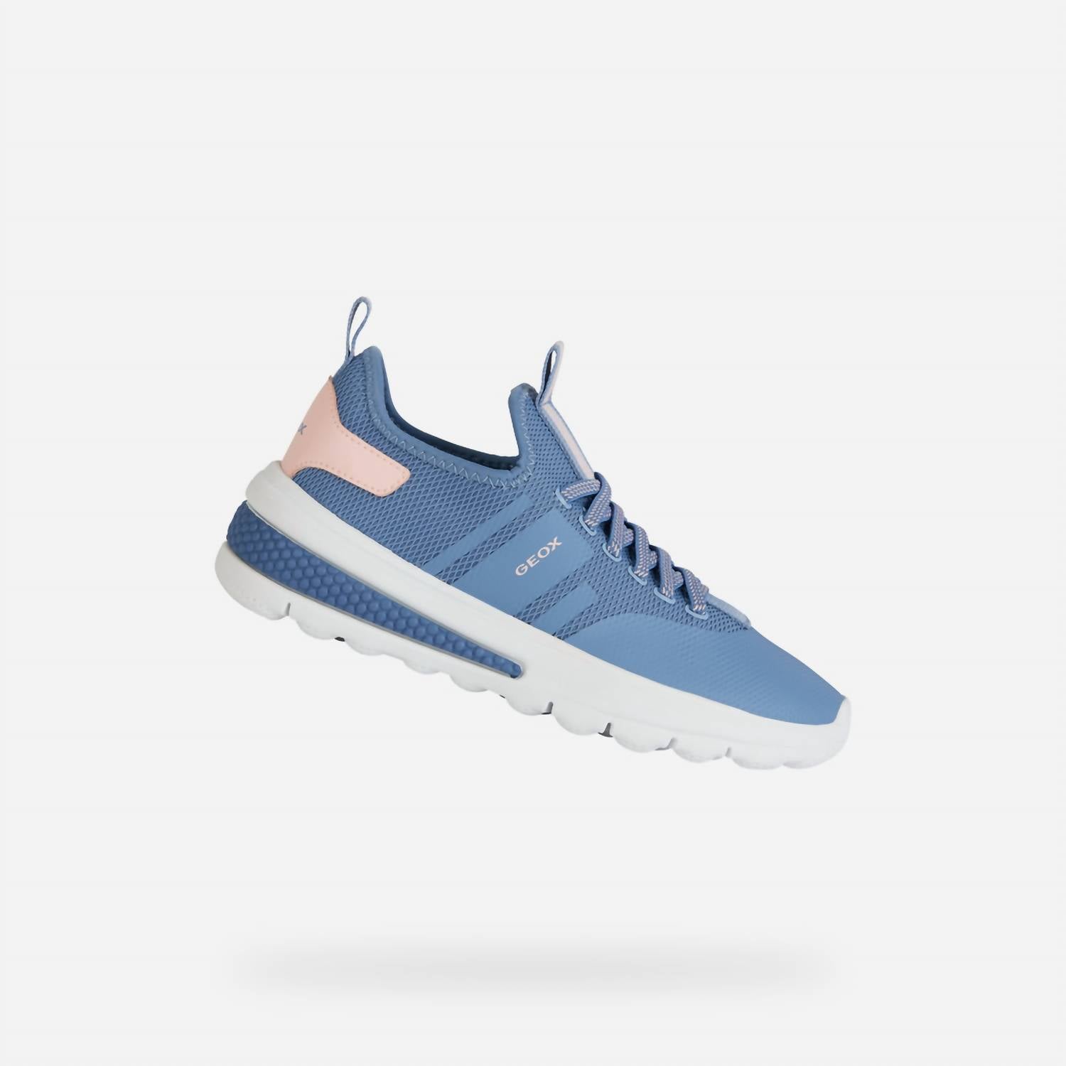 GEOX Kids Activart Sneakers in sky light pink - kids' sneaker - alternate view