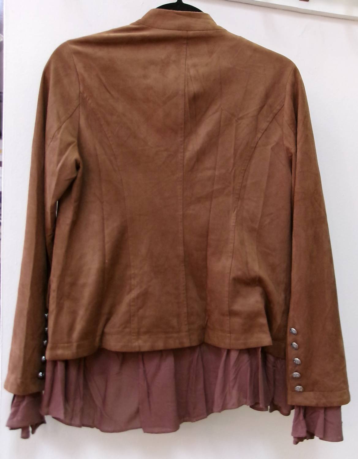 Adore - Women's Ruffle Liner And Cuffs Jacket