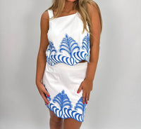 Ciebon - Skyla Embroidered Strappy Top