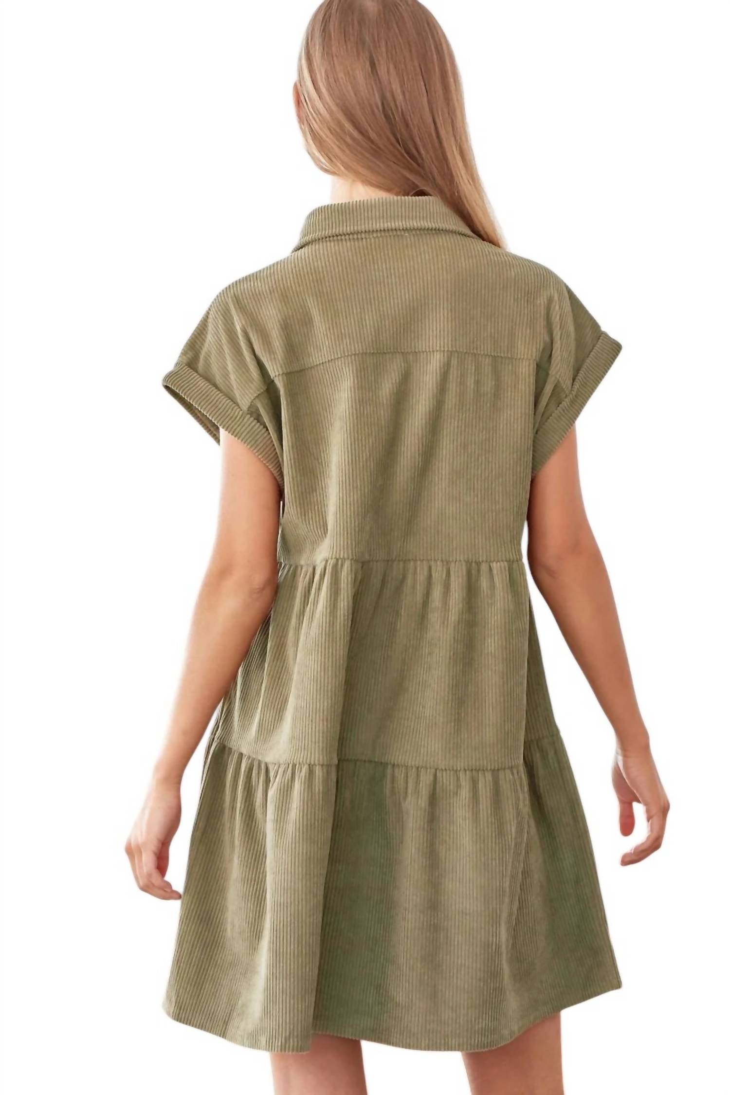 Andree By Unit - Missing Home Corduroy Dress