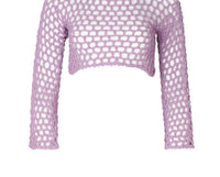 Soah - Women's Ane Crochet Crop Top