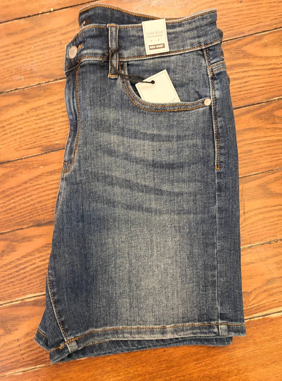 Judy Blue - Women's High Rise Non-distressed Shorts