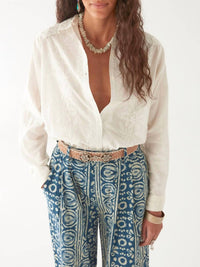 Maison Hotel - Ganges Embroidered Blouse
