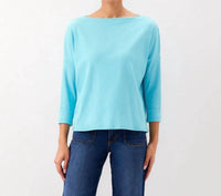 Karen Kane - Ribbed Boatneck Top