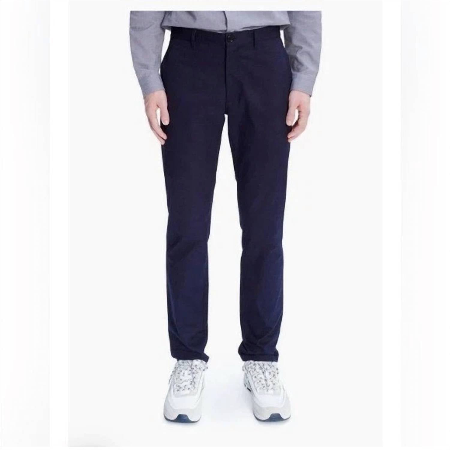 A.P.C. Men's Chino Classicque Pants in dark navy - men's pants