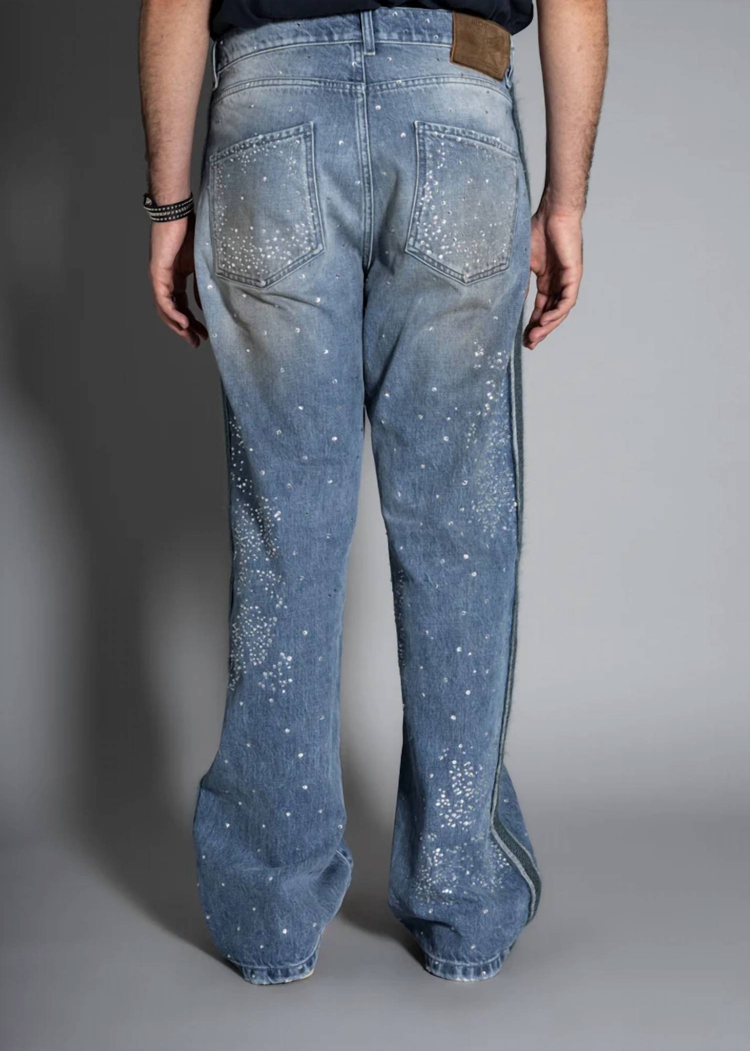 Alchemist - Crystal And Mohair Studio Jeans