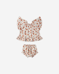 Rylee + Cru - Girls Butterfly Top + Bloomer Set