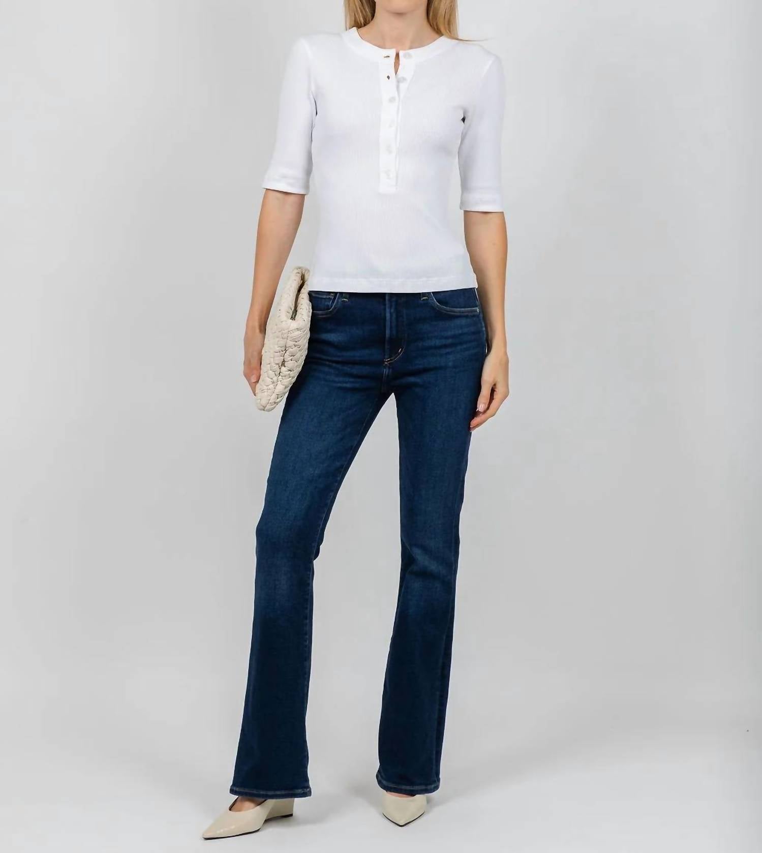 Citizens Of Humanity - Nali Short Sleeve Henley Tee