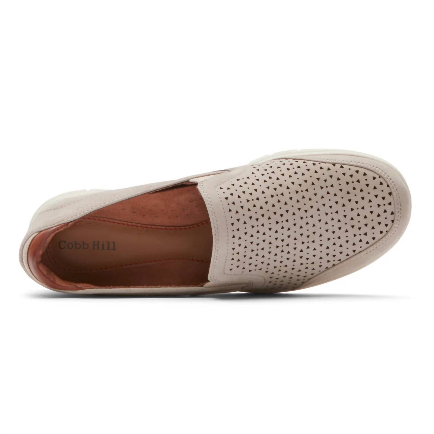 Cobb Hill Women's Lidia Shoes in gray - women's flats - alternate view