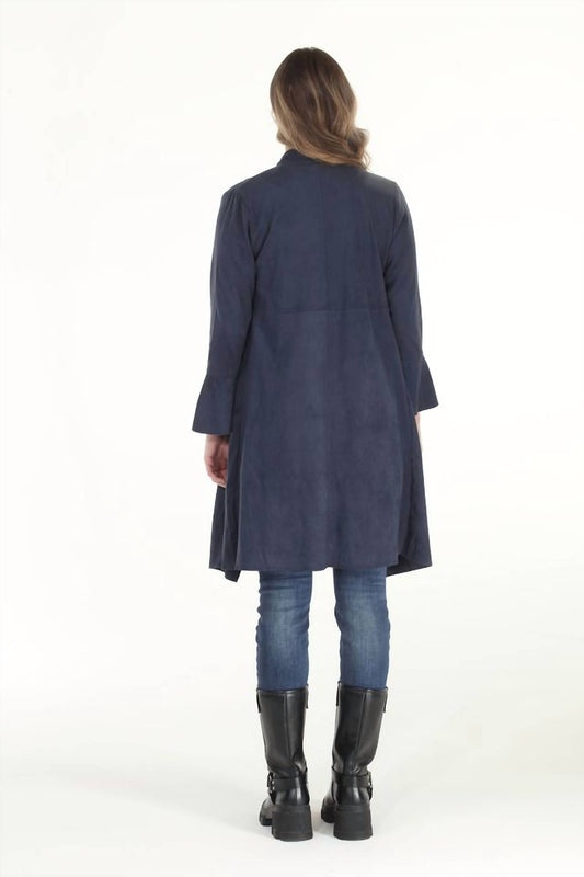 Paparazzi - Women's Drape Front Bell Sleeves Jacket