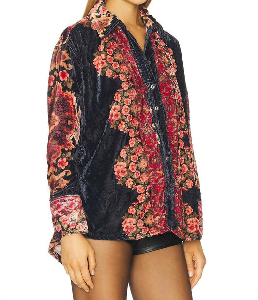 Free People - One Night Velvet Top